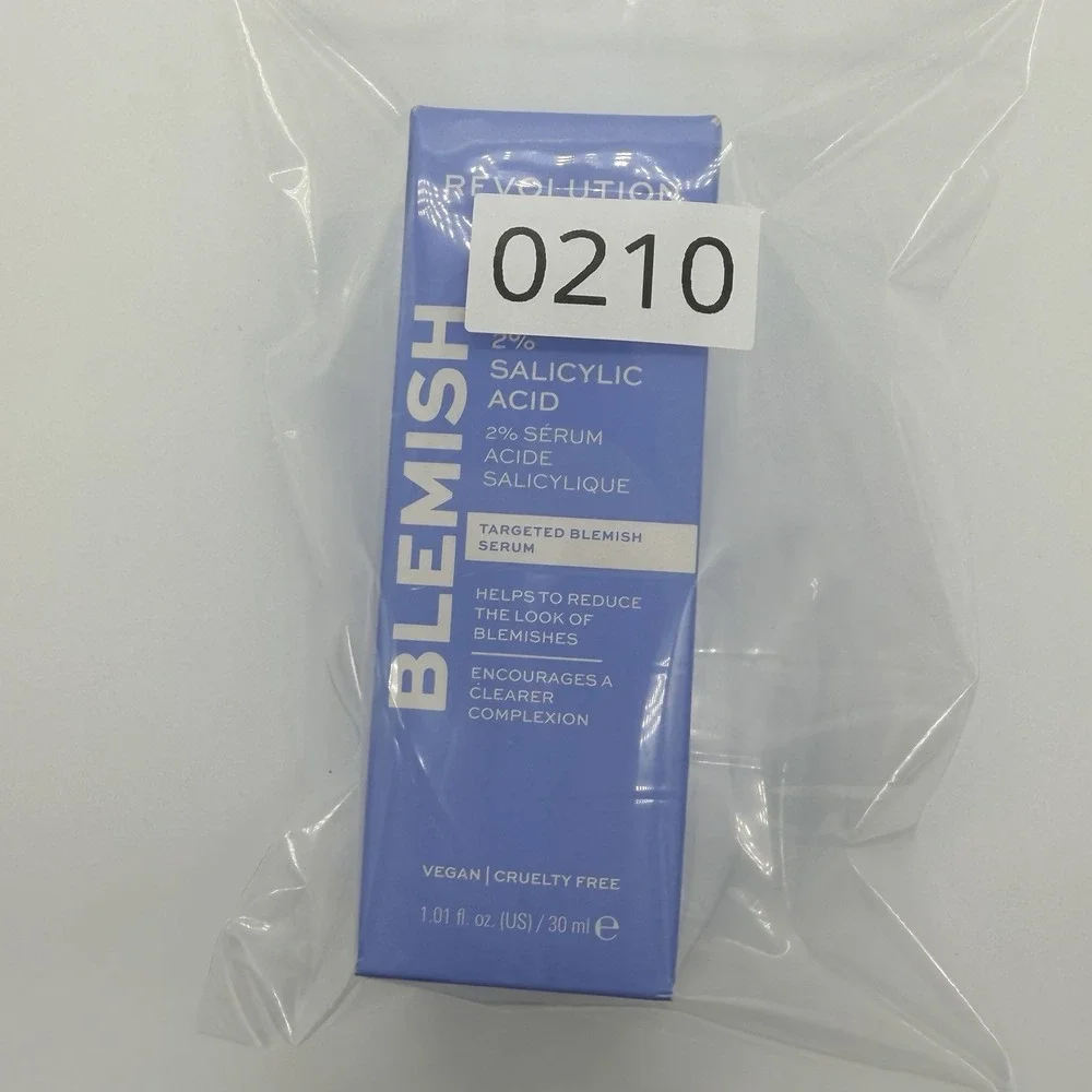 Revolution Skincare London Targeted Blemish Serum 2% Salicylic Acid Vegan 30ml